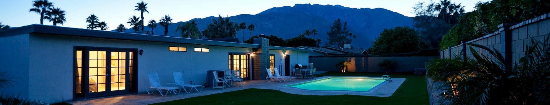 Pool home in Palm Springs, California